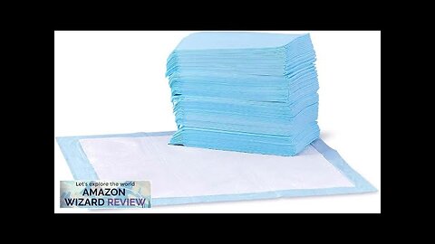 Amazon Basics Dog and Puppy Pee Pads with Leak-Proof Quick-Dry Design Review