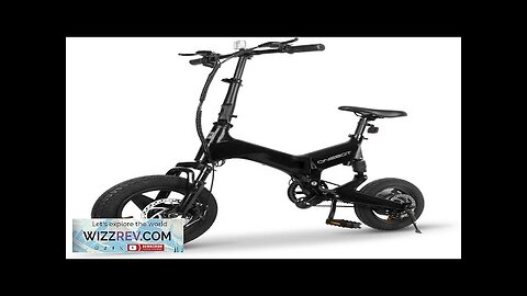 Fat Tire Electric Bike S7F Aviation Magnesium Alloy Folding Electric Bicycle Review