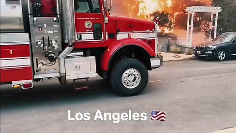 Los Angles fire fighters hardworking pay off