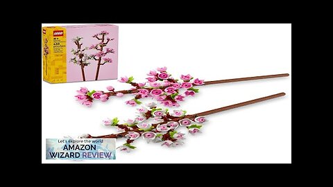 LEGO Cherry Blossoms Celebration Gift Buildable Floral Display for Creative Kids White Review