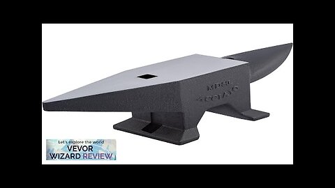 VEVOR Cast Iron Anvil 132 Lbs(60kg) Single Horn Anvil with Large Countertop Review