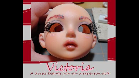 Victoria 1/3 doll repaint