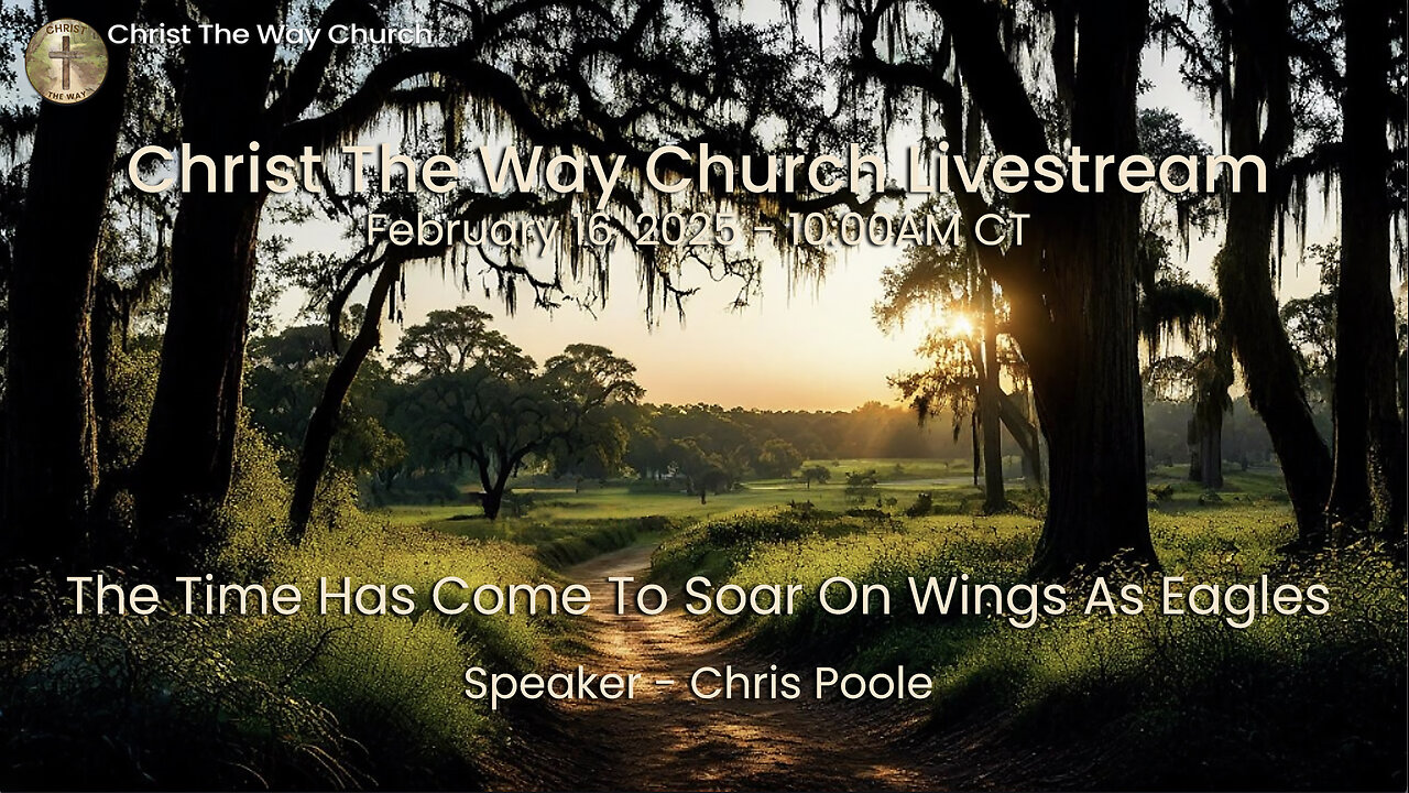The Time Has Come To Soar On Eagles Wings