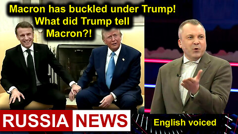 Macron has buckled under Trump! What did Trump tell Macron?!