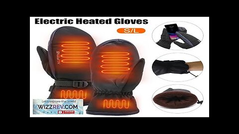 Electric Heating Gloves Men Women USB Charging Electric Heated Gloves Winter Skiing Review