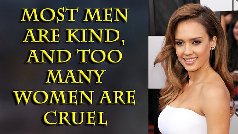 Decades of studies shows men care more, and society shows us women don't