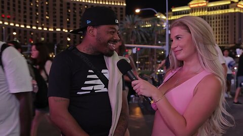 STELLA and KARMEN go on the Las Vegas strip asking strangers UNCOMFORTABLE & PERSONAL questions 🤭