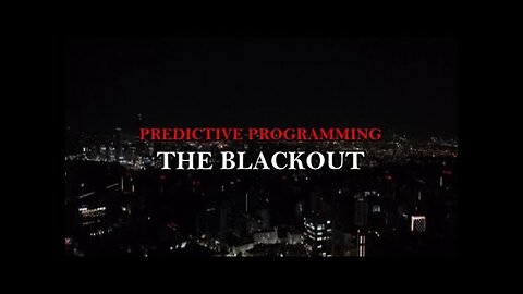 What Happened in Chile is part of the Blackout Programming