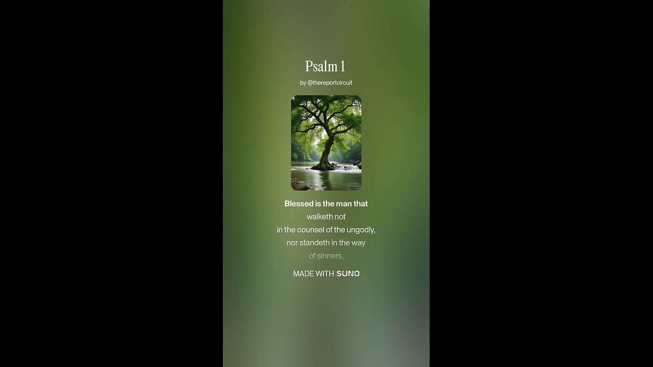 Psalm 1