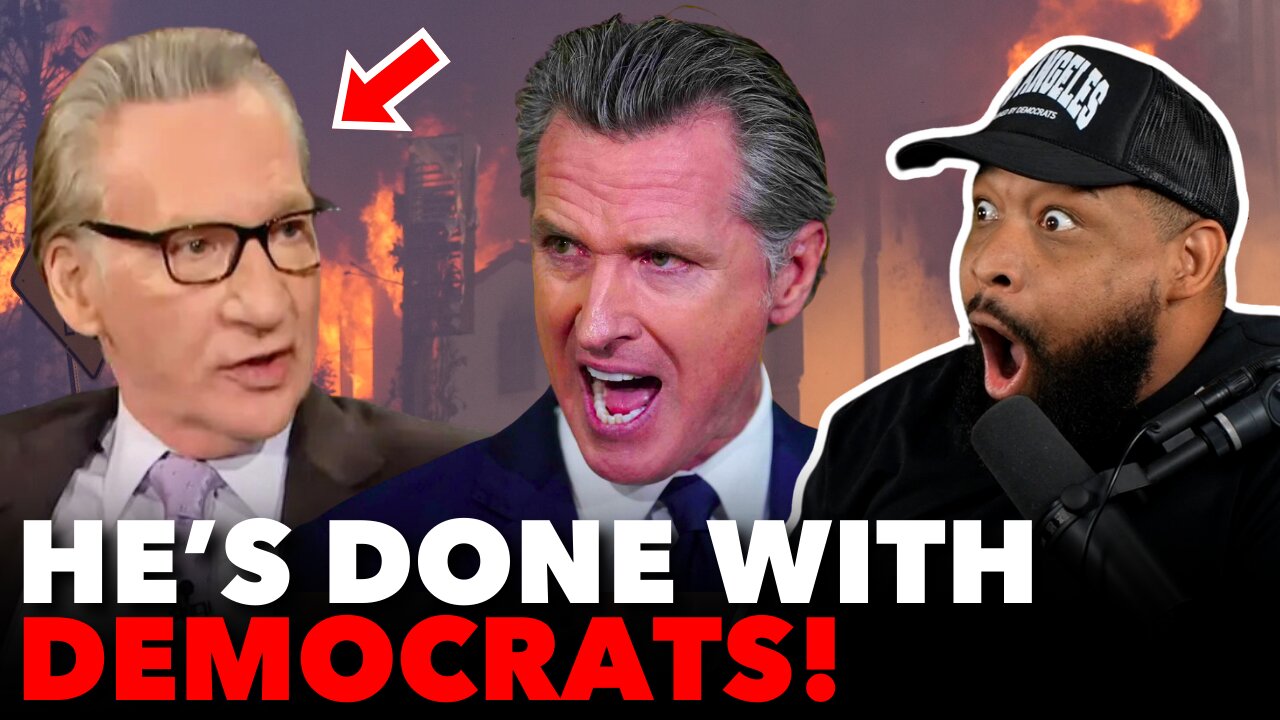Bill Maher TURNS ON Gavin Newsom After MASSIVE FAILURE In LA Wildfires