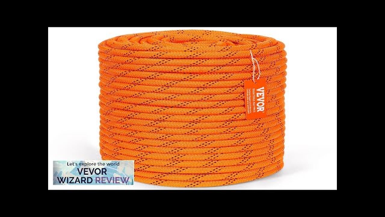 VEVOR Double Braided Polyester Rope 1/2 in x 220 ft 48 Strands Review