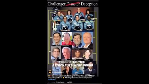 the challenger Disaster Deception