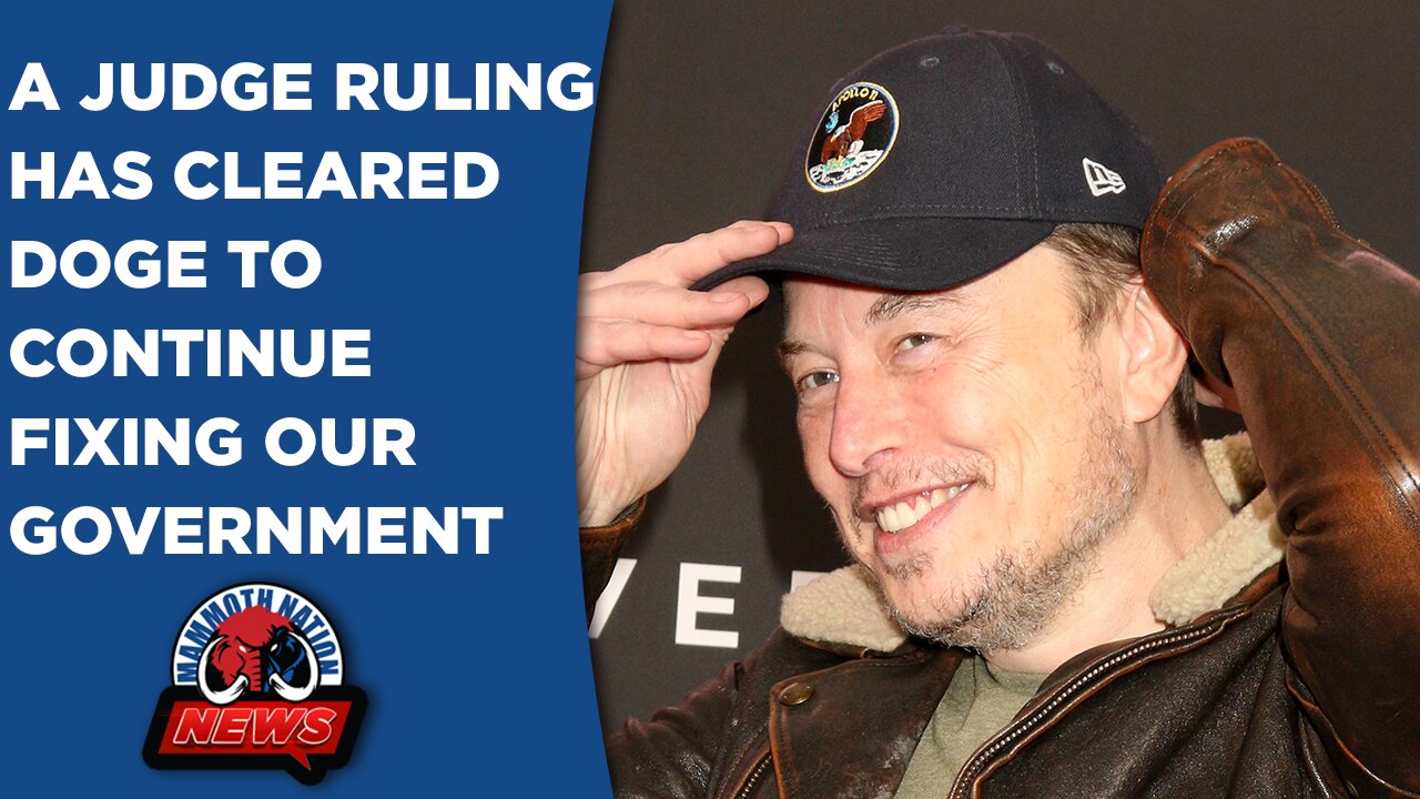 Trump Fires Up Daytona 500, and a Judge Ruling Has Cleared DOGE To Continue Fixing Our Government