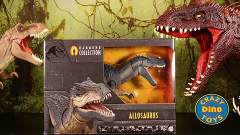 Jurassic World Chaos Theory Hammond Collection Allosaurus Unboxed 2025 T-Rex Dinosaur Battles Mattel