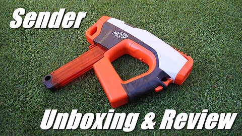 Nerf Pro Sender (Unboxing & Review)