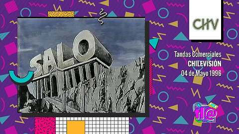 Tandas Comerciales Chilevisión (04 de Mayo 1996)