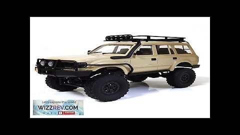 WPL C54-1 1/16 LC80 2.4G 4WD RC Car Crawler Vehicle Models Full Review