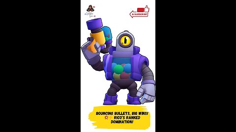 Bouncing Bullets, Big Wins!💥⚡Ricos Ranked Domination! #brawlstars #like #share #trending #trend #coc