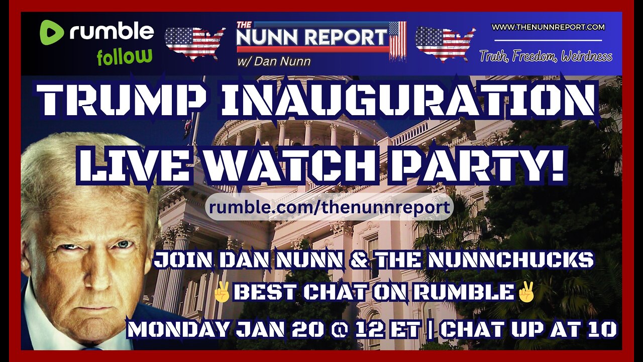 President Trump Inauguration – The Golden Age is Here! | LIVE Watch Party