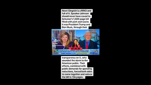 Gingrich is completely off base.Leader of RINOs