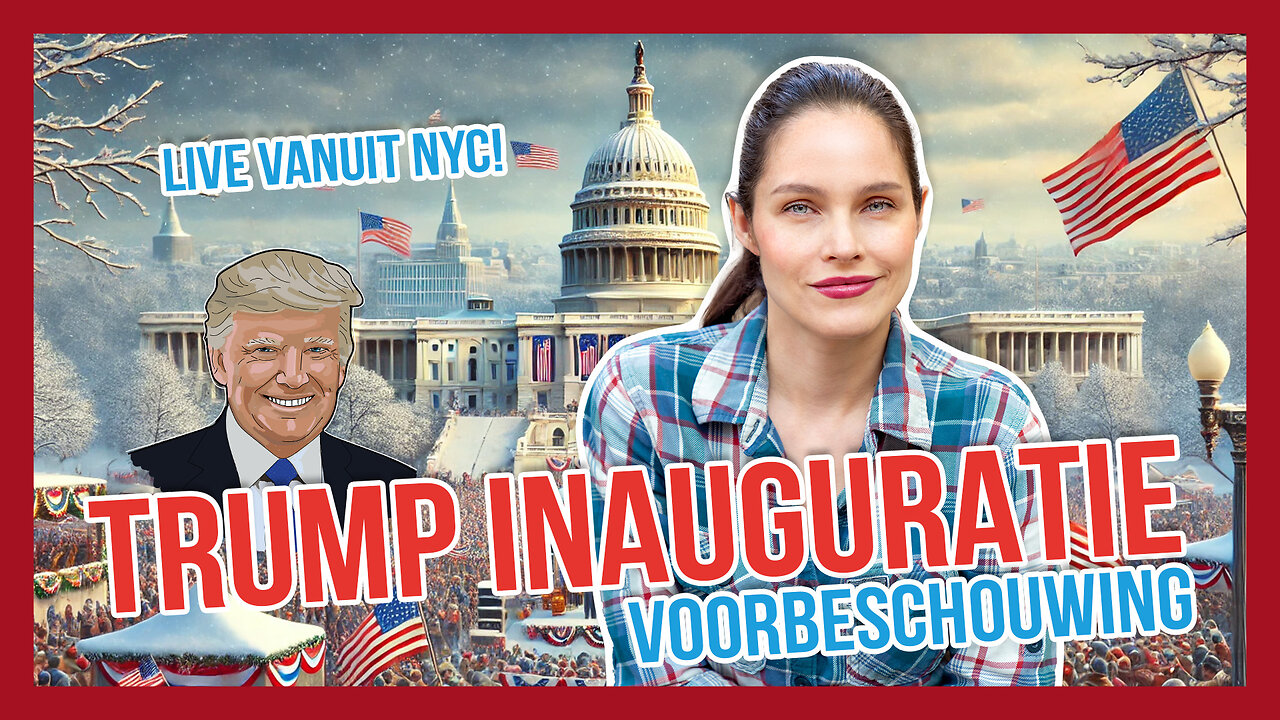 🇺🇸TRUMP INAUGURATIE VOORBESCHOUWING🇺🇸 - LONNEKE TALKS USA🇺🇸