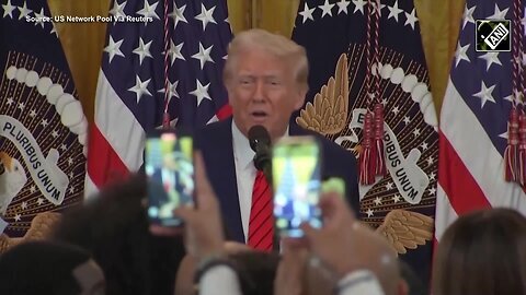 Trump News _ US President Donald Trump Honours Black History Month Event