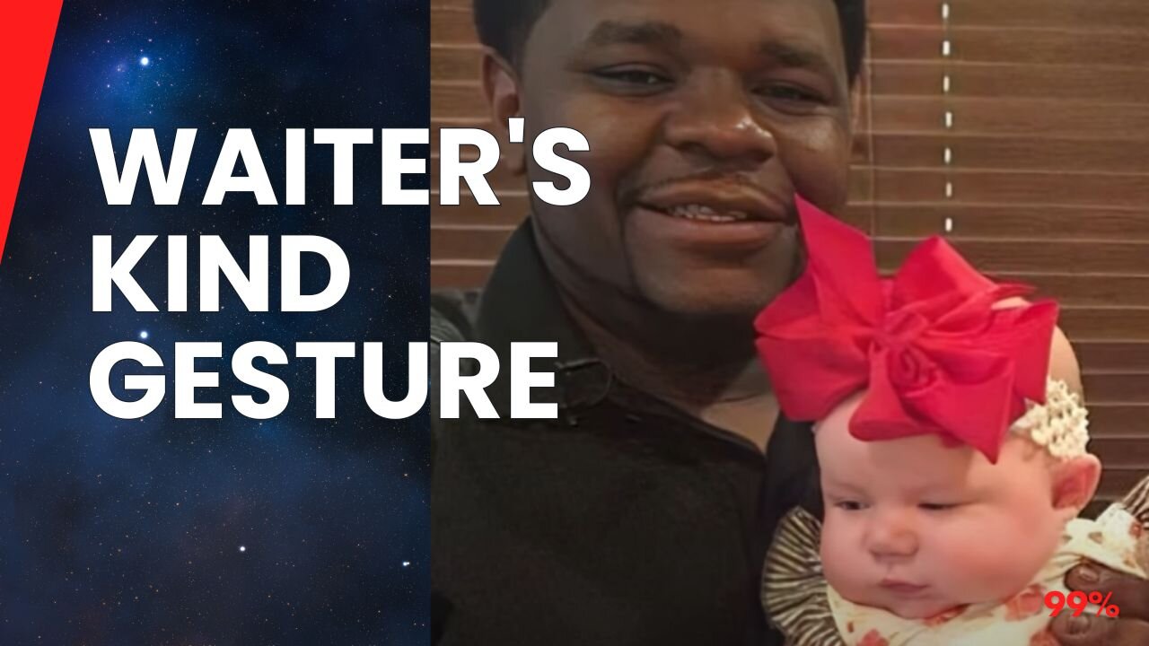 WAITER'S KIND ACT GOES VIRAL! What He Did For This Mom Will Melt Your Heart!