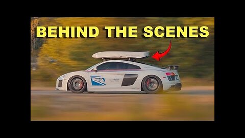 Filming Jackultramotives Twin Turbo R8