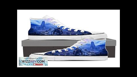 Mass Effect Andromeda Planet Alien Canvas High-Top Shoes Review