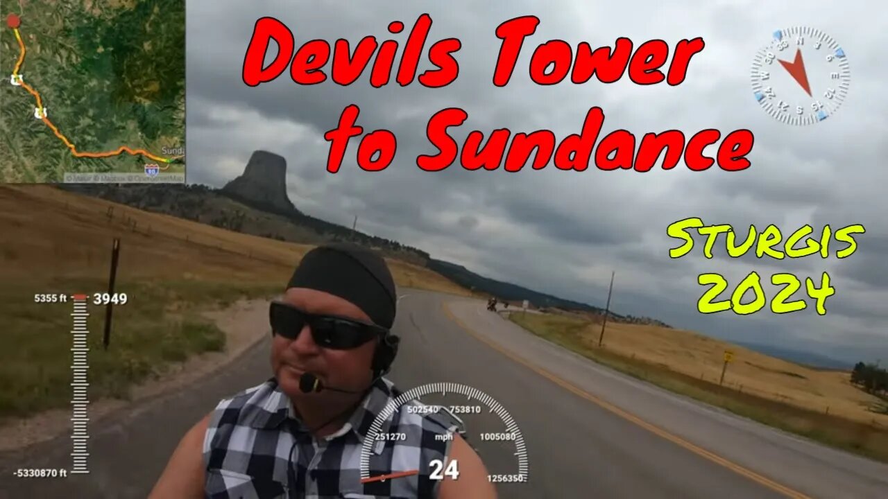 Devils Tower to Sundance / Sturgis Motorcycle Rally