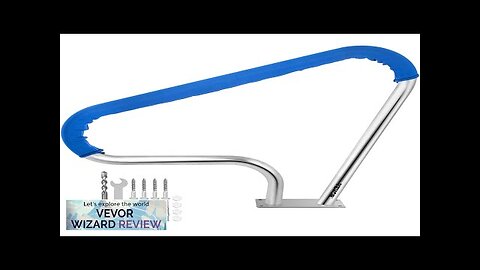 VEVOR Pool Rail 39x32 Pool Railing 304 Stainless Steel 250LBS Load Capacity Review