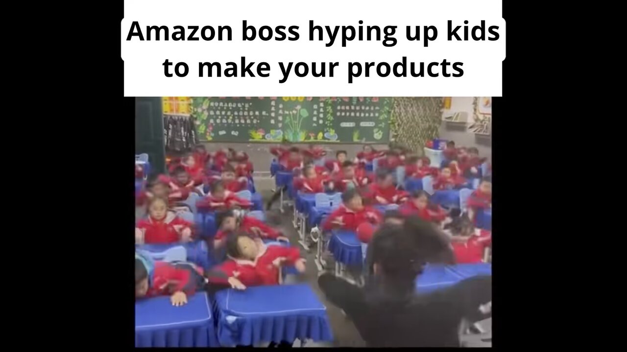 Amazon boss hyping up kids to make your products