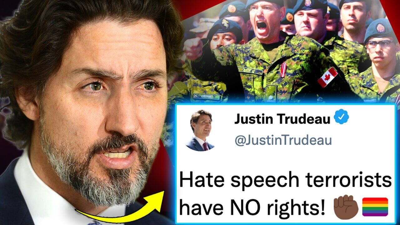 Trudeau Orders Military To Round Up 'Conspiracy Theorists' in Reeducation Camps