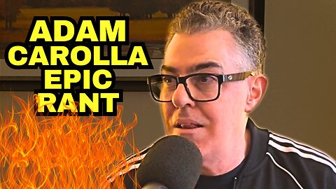 Adam Carolla EPIC RANT About Hollywood Leftists And LA Fires