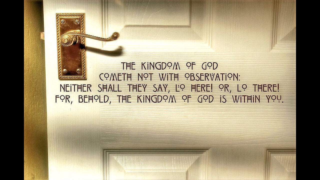 The Kingdom Comes Not With Observation