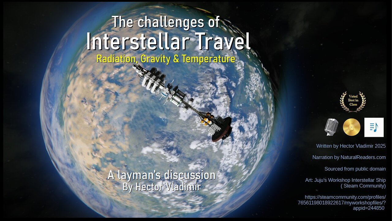 03 Challenges with interstellar travel - Radiation, gravity, temperature