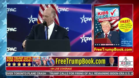 FULL SPEECH: Tom Homan Delivers Remarks at CPAC 2025 - 2/22/25