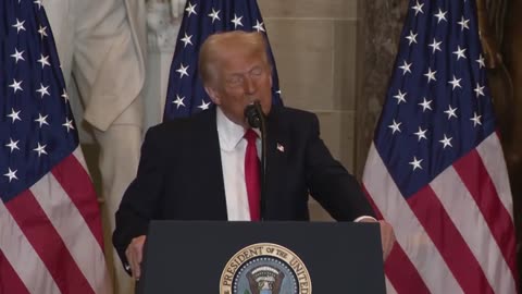 President Trump Delivers Remarks at the National Prayer Breakfast at the U.S. Capitol Building