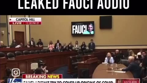 Anthony Fauci Audio: Male Nurse Ratched, True Unelected Medical, Coercion Inducing Tyrant