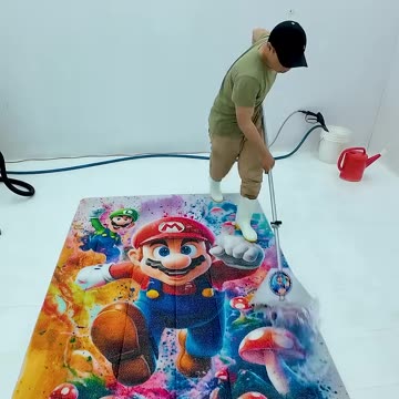 Satisfying Video - One Minute of Pure Carpet Cleaning Bliss #carpetcleaning #shorts