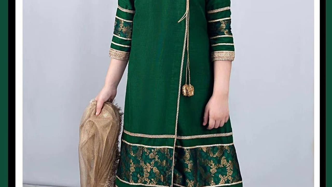 Elegant 3-Piece Embroidered Lawn Suit for Girls – Unstitched & Stylish