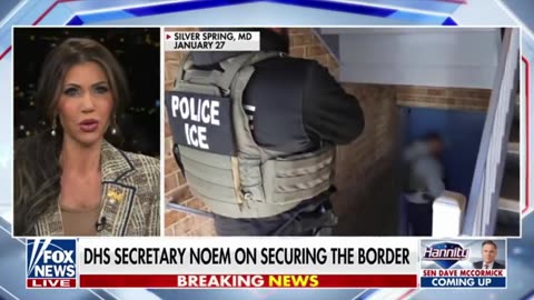 Kristi Noem says they've found DHS leakers