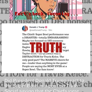 Fact Check: FAKE Trump Post Said Chiefs 'Focused on DEI Nonsense' & Eagles Got 'USAID Money Flowing'