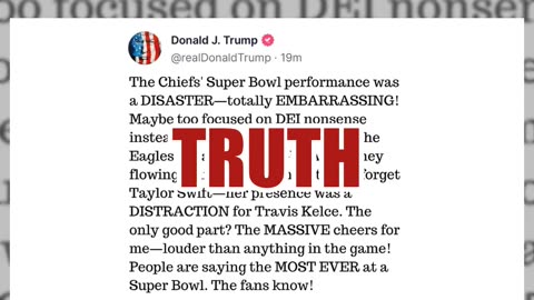 Fact Check: FAKE Trump Post Said Chiefs 'Focused on DEI Nonsense' & Eagles Got 'USAID Money Flowing'