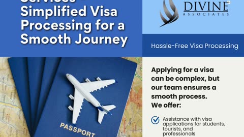 Seamless Visa Solutions: Stress-Free Travel & Study with Divine Associates Ltd