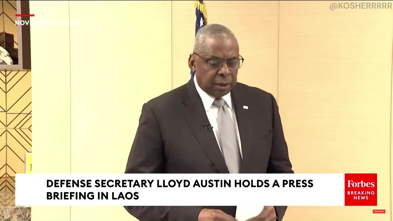 Defense Secretary Lloyd Austin on UFOs