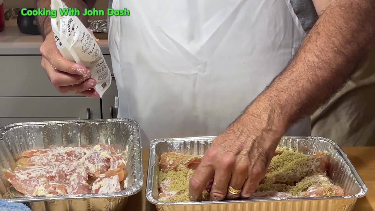 Cooking With John Garlic Parmesan Chicken Tenders, Experience the joy