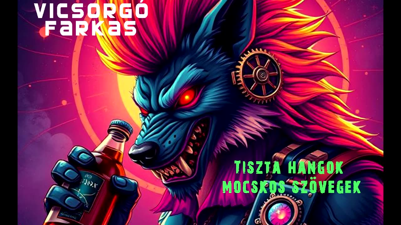 Vicsorgó Farkas - Tiszta hangok, mocskos szövegek - AI punkrock album