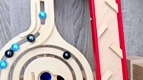 Satisfying Marble Run