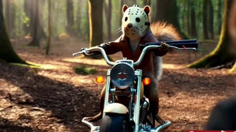 The Mutant Biker Squirrels Ride Again